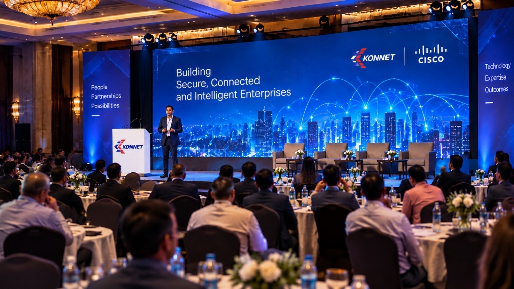 Konnet and Cisco Joint Technology Summits and Customer Conferences